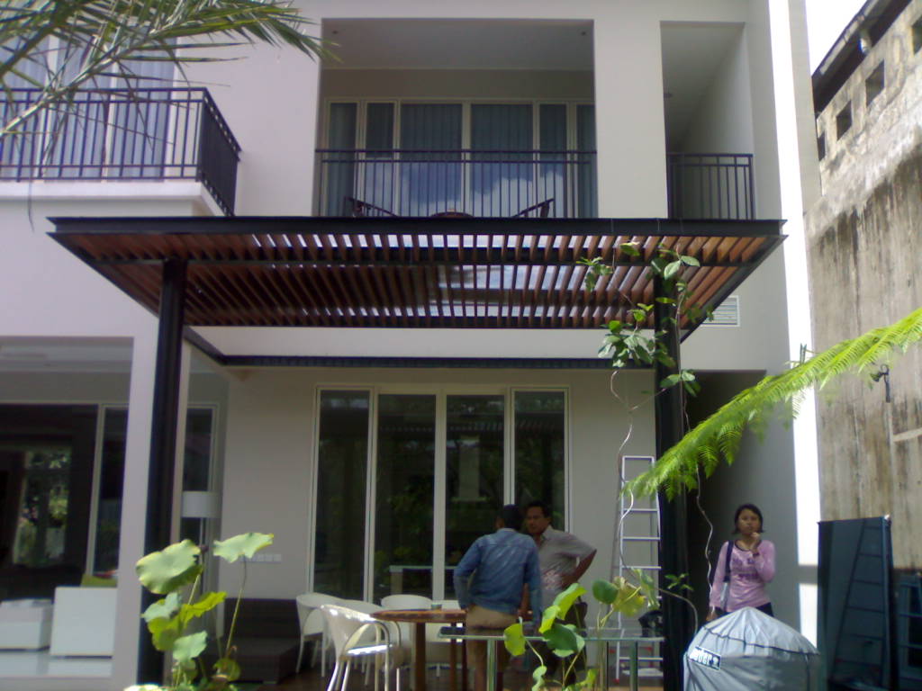 Pagar Besi, Railing, Railing Tangga, Kanopi