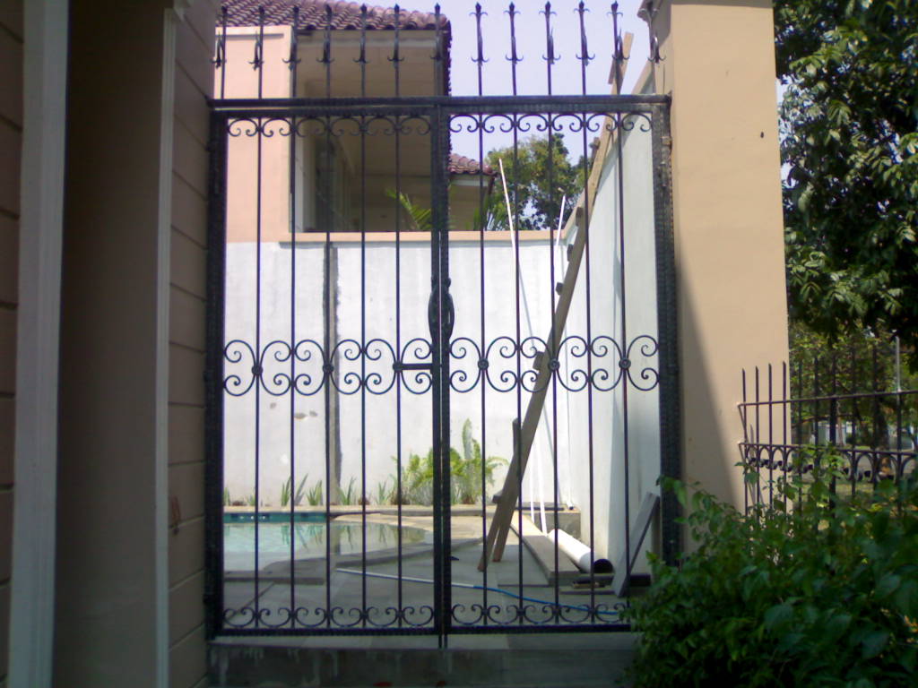 Pagar Besi, Railing, Railing Tangga, Kanopi