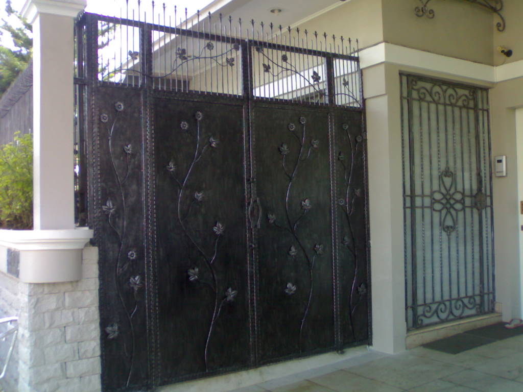 Pagar Besi, Railing, Railing Tangga, Kanopi