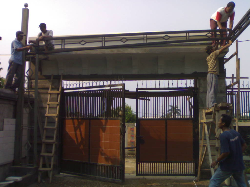 Pagar Besi, Railing, Railing Tangga, Kanopi =