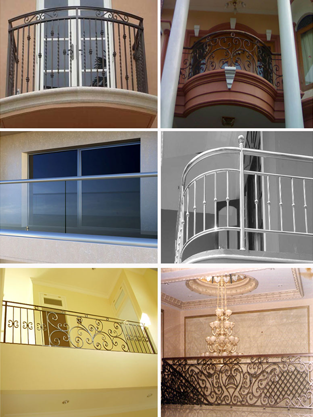 Pagar Besi, Railing, Railing Tangga, Kanopi